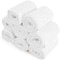 WuGU Babybauch Gipsbinden, 8 Rollen Gips Abdruck Binden, 7.5cm x 2.7m Verband Gipsabdruck, Gips Binden Gipsbinden zum Basteln Schnelltrocknend, Schwanger Geschenk