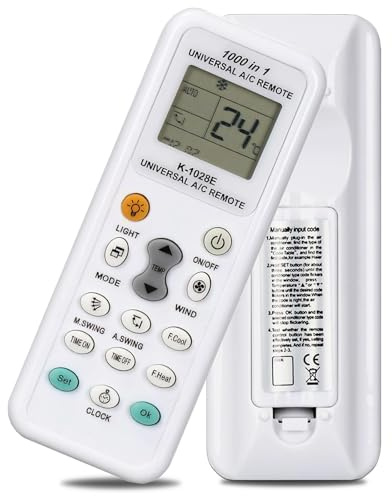 BOBOPACK Control Universal para Aire Acondicionado, con Todas Las Funciones, Botones Intuitivos, FáCil de Usar, Adecuado para la MayoríA de Las Marcas de Aire Acondicionado