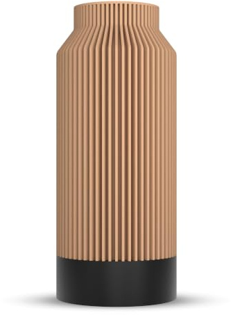 ebenkunst Kontura Vase 25 cm bruchsicher wasserdicht Blumenvase Beige | ebenkunst Kontura Vase 25 cm bruchsicher wasserdicht Blumenvase Beige