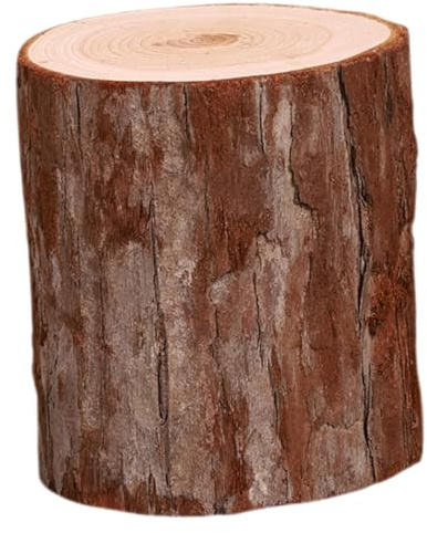 EPIGEIST Natural Wooden Stump Candle Holder Rustic Pillar Candle Stand for Tea Lights Home Decor Wedding Centerpiece Boho Living Accent