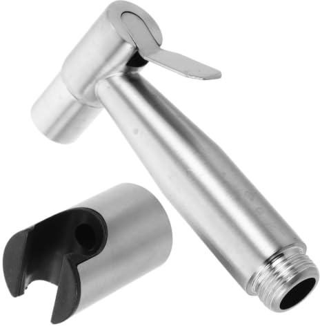 FOYTOKI Spruzzatore Facile da Usare in Acciaio Inossidabile Portatile Bidet con Design Elegante per Wc per Bagni e Camper