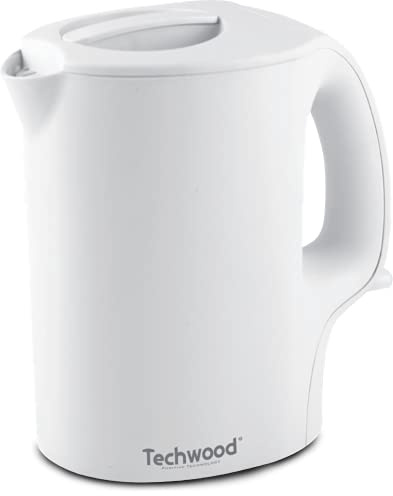 Bouilloire Electrique 1L, 1 Liter, Blanc TB-1101 TECHWOOD