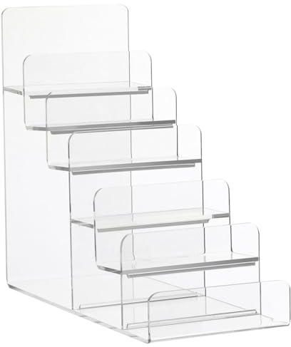 Cabilock 1stück Acryl Geldbörsenständer Handtaschen-organizer Regalsystem Transparenter Präsentationsständer Für Schmuck Und Taschen Purse Rack Für Stilvolle Aufbewahrung Acryl Purse Display Shelf