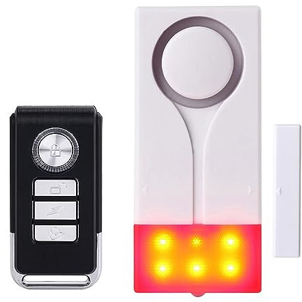 Meichoon Door Window Alarm for Home Security Sensor Wireless Anti-Theft Burglar for Pool Gate Garage Apartment and RV Personal Security Kids Safety