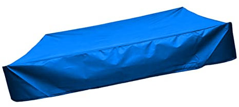 Supvox Sandkastendeckelabdeckung Quadratisch Blau Für Garten-sandkastenabdeckung Sandkasten-Sonnenschutz Kleine Badeabdeckung