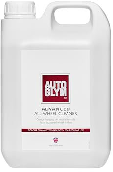 Autoglym Advanced All Wheel Cleaner,2.5L – Colour Change Technology Reacts With Brake Dust,Car Wheel Cleaner and Alloy Wheel Cleaner Safe For All Wheel Types,For Use Easy Sprayer