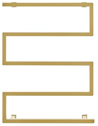 Swiss Madison Voltaire 5-Bar Electric Towel Warmer Heated Towel Racks for Bathroom in Brushed Gold