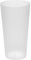 Uhangya - Lot de 20 Gobelets Givrés en Plastique de 40cl, Lavables et réutilisable - ECOCUP - Parfait pour des Événements Festifs tels que Soirées, Anniversaires, Mariages (20)