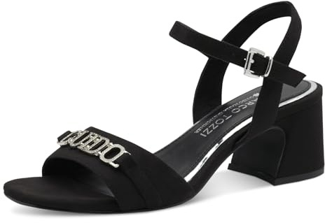 MARCO TOZZI Sandales pour femme 2-88304-44, Noir, 41 EU