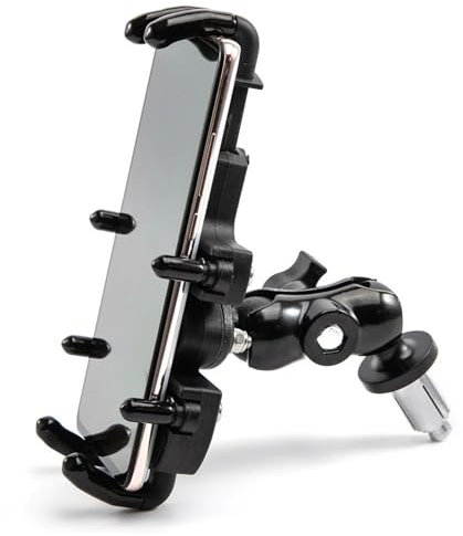 Fahrrad Handyhalterung Für Kawasaki Für ZX-14R Für Ninja Für ZZR 1400 Für ZX600 Für Ninja Für ZX-6RR Telefonhalter In Der Gabelschafthalterung Motorrad-Navigationshalterung Motorrad Handy Halterung