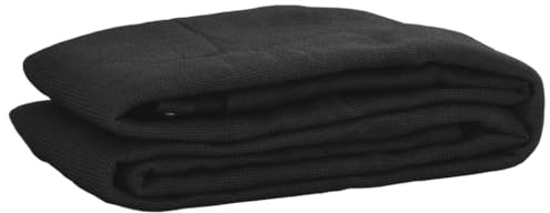 Myheimly Anhängernetz Feinmaschig Ladungssicherungsnetz Transportnetz Sicherungsnetz Netz für Anhänger Abdecknetz Gepäcknetz HDPE 2,5x3,5 m Schwarz