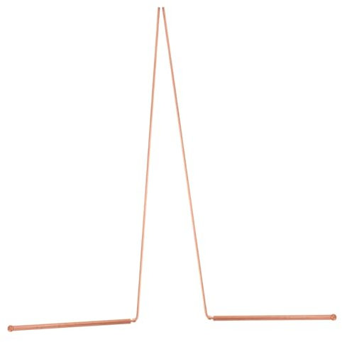 CATIEBYE 2pièces Baguettes De Sourcier Portables Cuivre Pour Détection Eau Outils De Radiesthésie Flexibles De Sourcier Pliante Pour Recherche Énergie