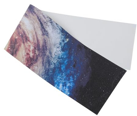 BESPORTBLE Vier Rad Skateboard Schleifpapier Pvc Mattiert Verschleißfestes Griptape Aufkleber Skateboard Deck Rutschfestes Zubehör Für Longboard Und