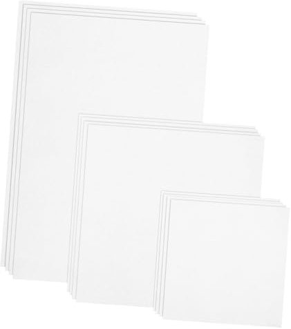 OSALADI 12piezas Tela De Bordado Tela De Para Punto De Cruz Decoración Del Hogar Suministros Para Bordar