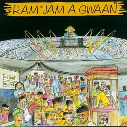 Star Trail:Ram Jam a Gwaan