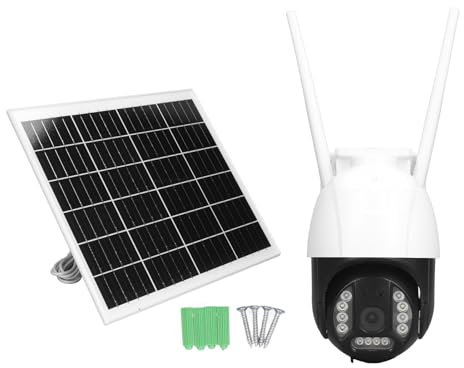 SEAFRONT 4G Security Camera Solar Panel Battery Powered AI Human Shape Detection IP67 Outdoor Camera 2.5K 4MP 360° PTZ IP Camera Outdoor Auto Tracking