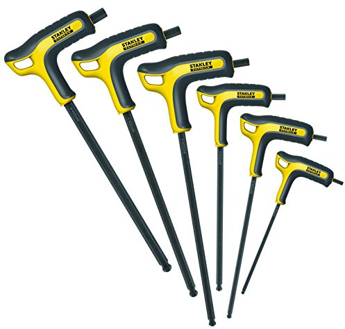 Stanley FMHT0 – 69049. Set 6 Schlüssel männlich Sechskant Kugelkopf mit Griff FatMax