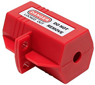 Wisamic Safe-Box Polypropylen Plug Lockout 2 x 2 x 3-1/2 Zoll Elektro-Stecker Abdeckung