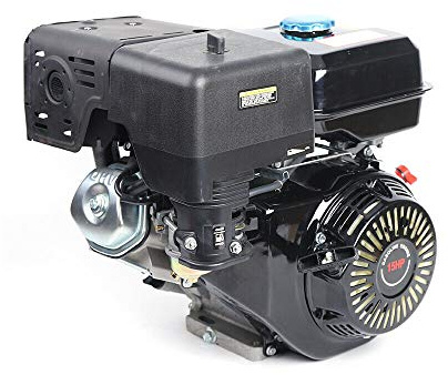 15 CV 420 CC 9 KW Moteur à essence Moteur à carte, 4 temps, monocylindre avec alarme d'huile