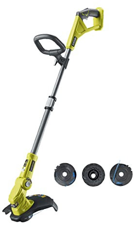 Ryobi OLT1832-SPK One+ 18V Battery Trimmer, Strimmer and Edger Mode, Battery Not Included with Two Spare Spools