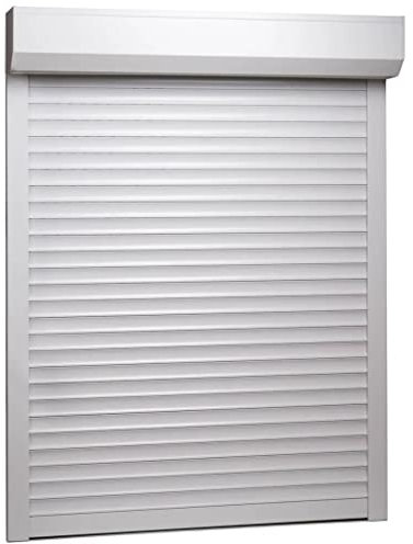 INLIFE Volet roulant en aluminium 110 x 130 cm Blanc 8,38 kg 144970