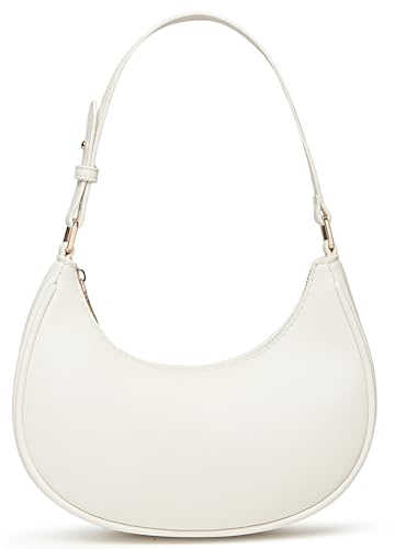 Barabum Classic Retro Zipper Tote Handbag for Women, 10.8 inches (L) x 5.5 inches (H) x 2.1 inches (W)