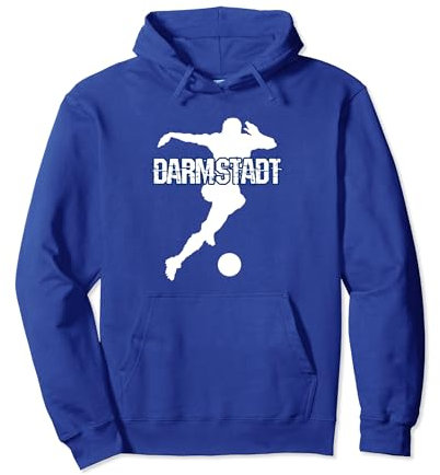 Darmstadt Fußball Hessen Stadion blau weiss Fan Pullover Hoodie