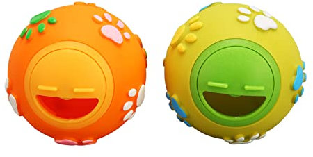 Hundespielzeugbälle, Abnehmbarer, Gesunder Leckerliball Für Hunde, Interaktives Hundespielzeug Mit Langsamem Futtertraining, Langsamer Futterball Für Welpen, Mittelgroße Und Große Hunde