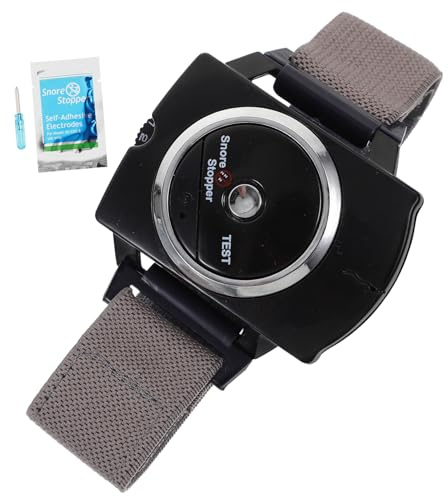 KOMBIUDA Dispositivo Antirussamento Elettronico Z168 Orologio Da Polso a Impulsi Intelligenti Blu Scuro Rilevamento Russamento Per Uso Notturno e Supporto Alla Stimolazione Nervosa