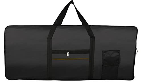 Yililay 61 Tasten Tastaturbeutel, elektrische Klavierkoffer Keyboard Gig gepolsterte Tasche 61 Tasten tragbares Oxford -Stoff für 61 Note Piano