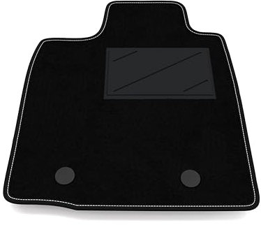 Automatte nur auf der Fahrerseite, 1 Stück, kompatibel mit Dacia Logan MCV 2007-2013 | 1 maßgeschneiderter Teppich