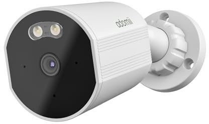 adomii WiFi Cameras for Home Security, Outdoor Camera with 2K(4MP) Video, 33ft Night Vision, IP65 Weatherproof, Motion Detector, Security Camera for Home Security