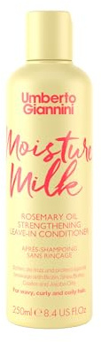 Umberto Giannini Strong Curls Rosemary Oil Leave In Conditioner Milk 250ml