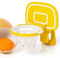 RYMAUP separatore di albumi a Forma di canestro da Basket, Filtro per tuorlo in plastica, separatore di Uova, estrattore per Utensili da Cucina