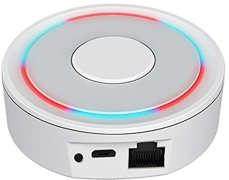 HomeKit ZigBee Hub Gateway: Smart Home Hub Zigbee Gateway, control remoto de voz y aplicación, puente inteligente compatible con Apple HomeKit, Alexa, Google Home, cableado
