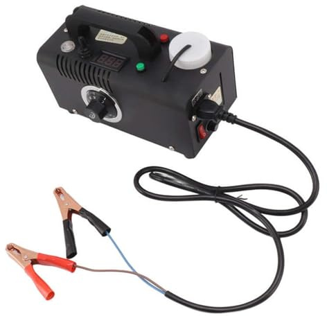 Máquina de humo eléctrica for exteriores, 12 V, con mango hierro, for eliminar ácaros y abejas, 250 W,Multiusos