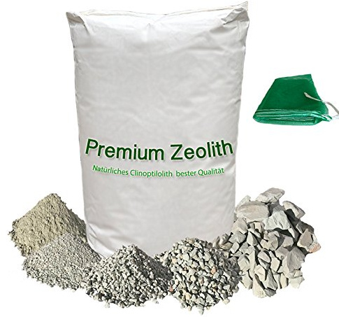 25 kg Zeolith 2,5-5 mm + 2 Filtersäcken