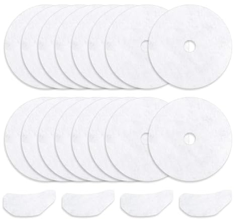 Extra Thick Cloth Dryer Exhaust Filter Set 20 PCS Fit for Sony a, Panda, A-vent, Magic Chef Dryers 16 Exhaust Filters & 4 Air Intake Filters By Romalon