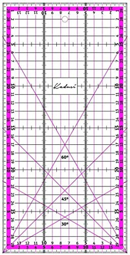 Reglas rosa Patchwork - Kadusi (15x30 cm)