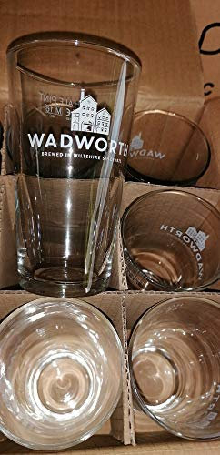 LOT DE 6 VERRES 25 CL BIERE WADWORTH - NEUF