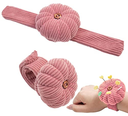 cypreason Coussin Pique-Aiguilles À Porter Au Poignet, Porte-Aiguilles pour Poignet, Coussins Broche Poignet, Coussin À Épingles À Coudre, Bracelet À Broches pour Couture