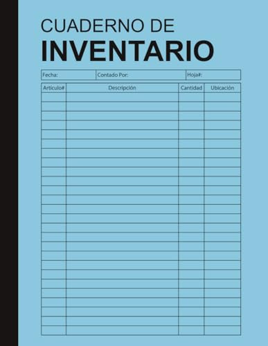 Cuaderno de Inventario: Pequeña Empresa O Libro De Registro De Inventario Personal, Planificador De Negocios