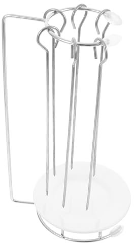 OKUMEYR 1satz Edelstahl Grillspieß Mit Spießen Robustes BBQ Zubehör Für Kebabs Und Spieße Einfach Zu Bedienen Stabil Für Outdoor-grillabende