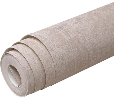 Betontapete, Betontapete, grauer Zement, Beton-Zement-Textur-Tapete, Retro, dekorativ, luxuriös, strukturierte Tapetenrolle, Flur, Wandtapete für Erwachsene, Wohnzimmer, Schlafzimmer, 920 x 53 cm