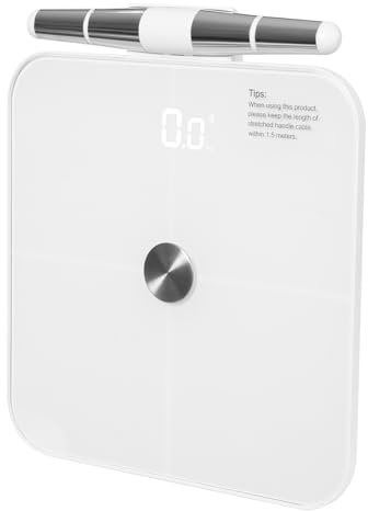 Digital personvåg, kroppsfettvåg med intelligent APP-hantering och minnesfunktion, precisionsvärde 100 g, segmenterad finmätning