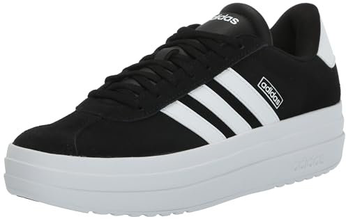 ADIDAS VL Court Bold Womens Platform Shoes Black/White