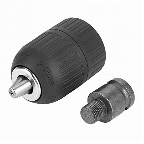 RCBCPLGLNK 3pcs Portabrocas sin Llave Portabrocas pequeño 1/2 quot; -20UN Adaptador de portabrocas Fdrill for Accesorio de Herramienta de conversión de Llave de Impacto Claw Chuck