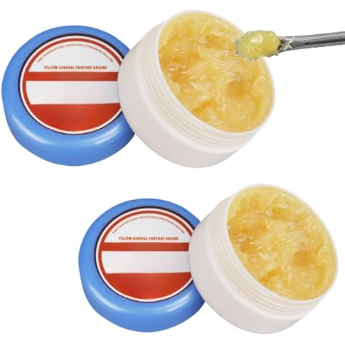 Bike Grease,Bicycle Chain Wheel Bearing High Temp Grease,Multi-Purpose Bike Oil,Bicycle Chain Oil,Wheel Bearing Greases,Anti-Seize Copper,O-Ring,Brake,Thread Lubricant,High Temp Formula