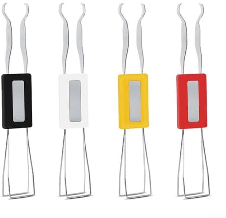 Extractor de teclas y extractor de eje para un mantenimiento fiable del teclado mecánico (rojo)