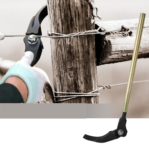 Zaunspanner aus Verzinktem Stahl – Robuster Drahtspanner für Weidezaun & Sicherheitszaun, 500kg Zugkraft, für 2–6mm Glatten Stahldraht